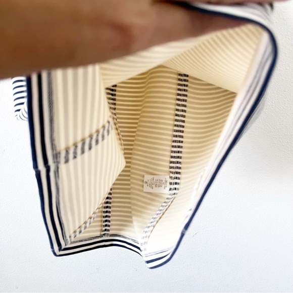 Theory Mivrill Stripe Sheath Dress in Navy - Picture 5 of 10